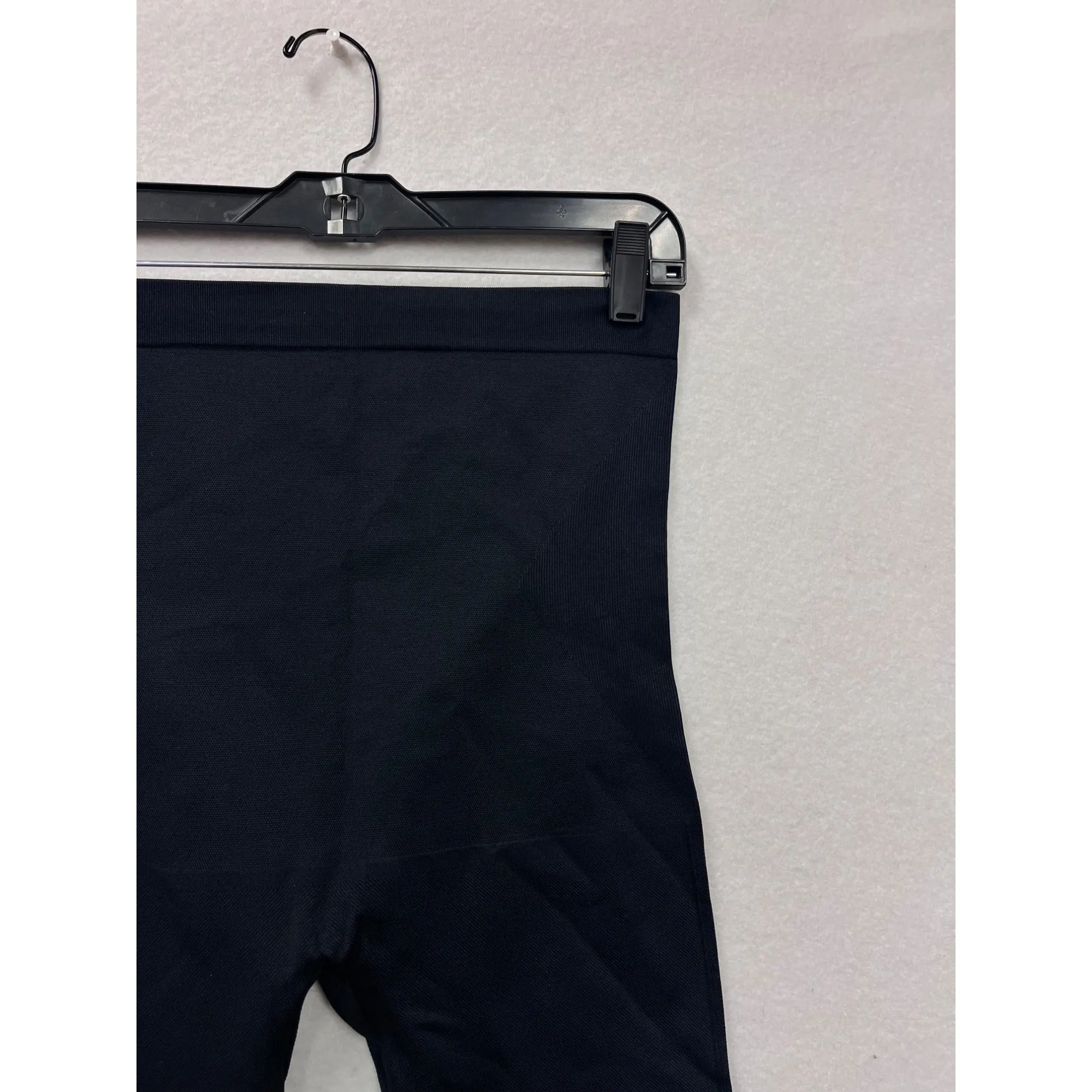 Womens Black Underoutfit Compression Leggings Nylon & Spandex Blend Large
