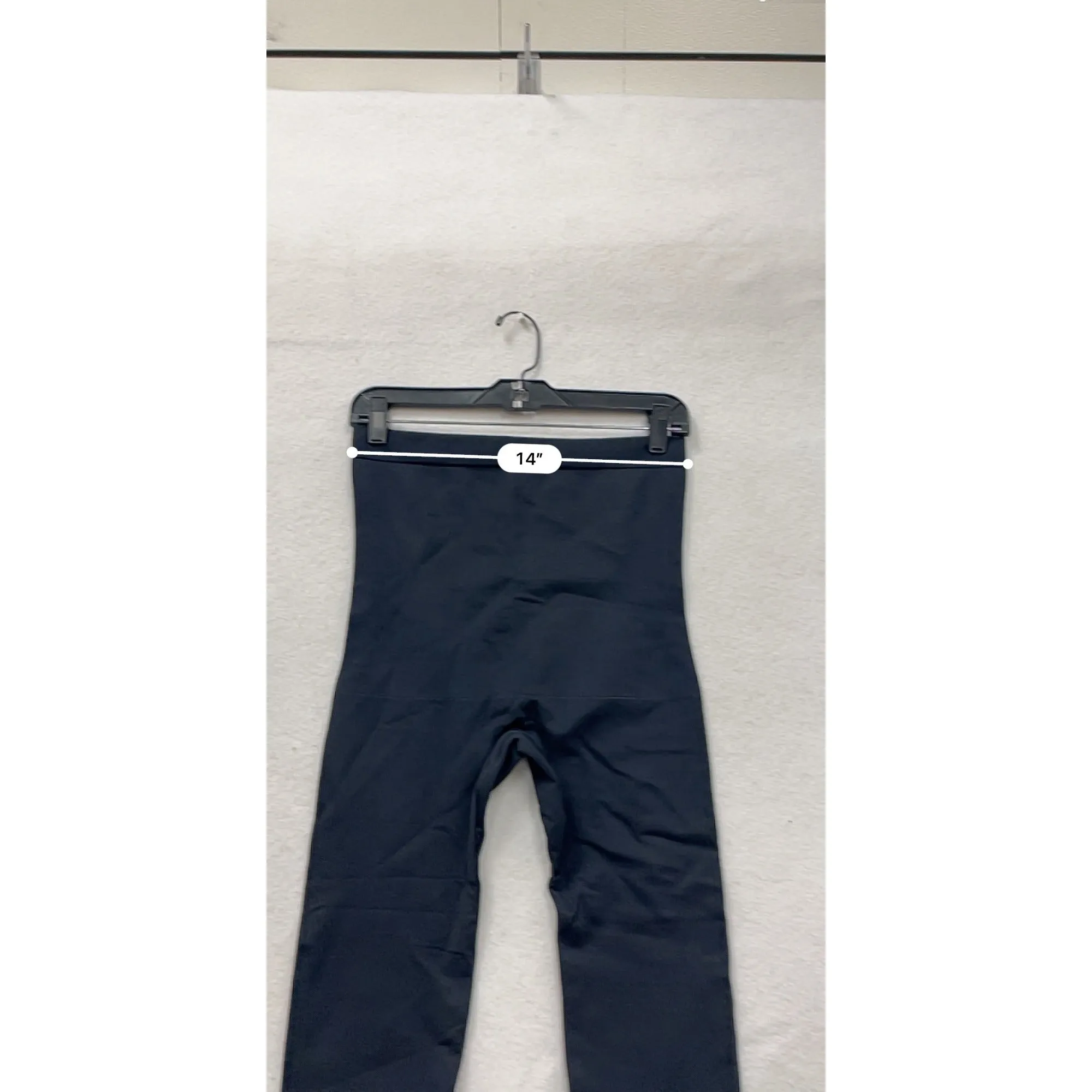 Womens Black Underoutfit Compression Leggings Nylon & Spandex Blend Large