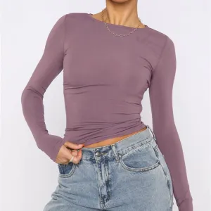 Women's Long Sleeve T-Shirts Top
