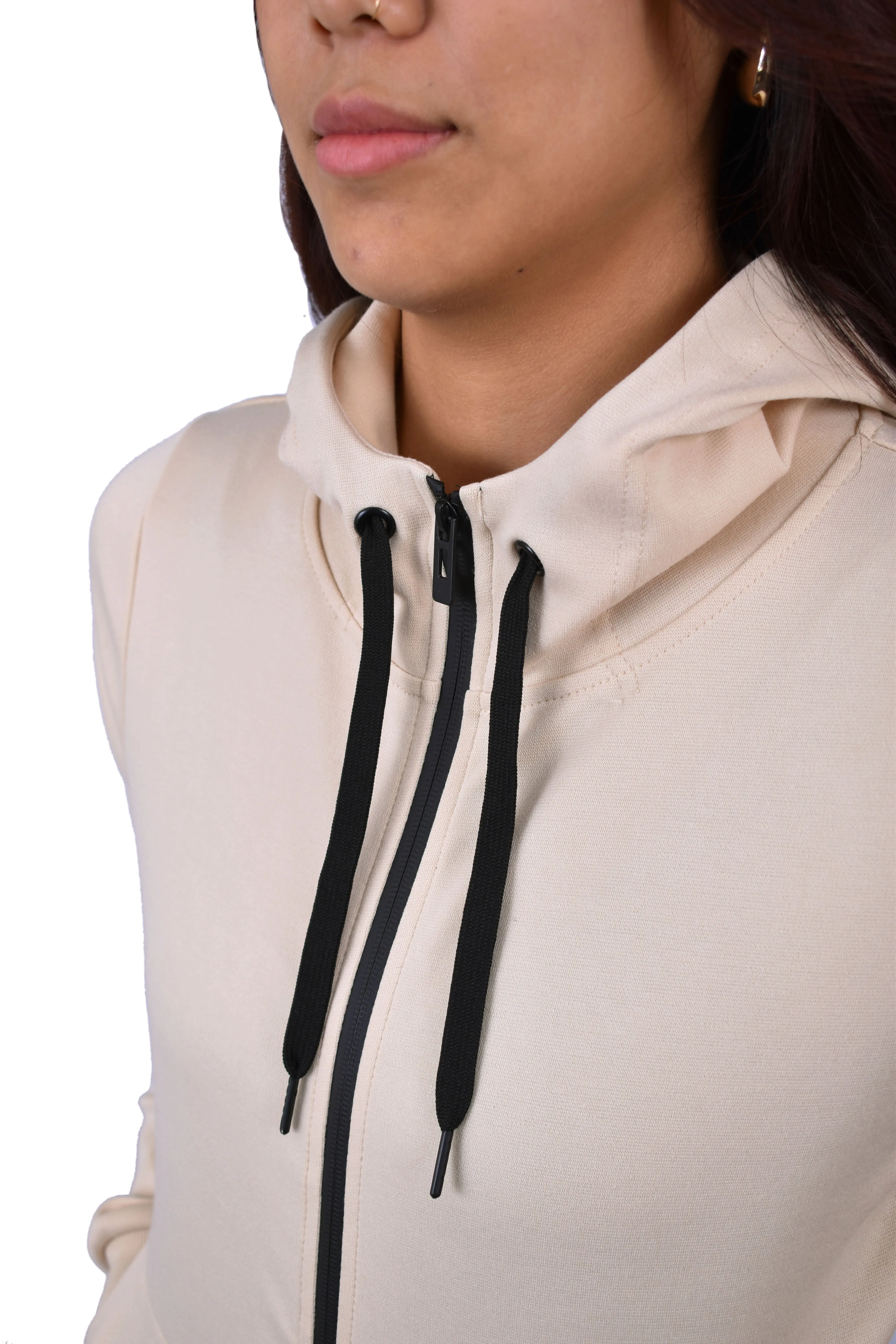 Women's Tech Fleece Tracksuit  - Sand