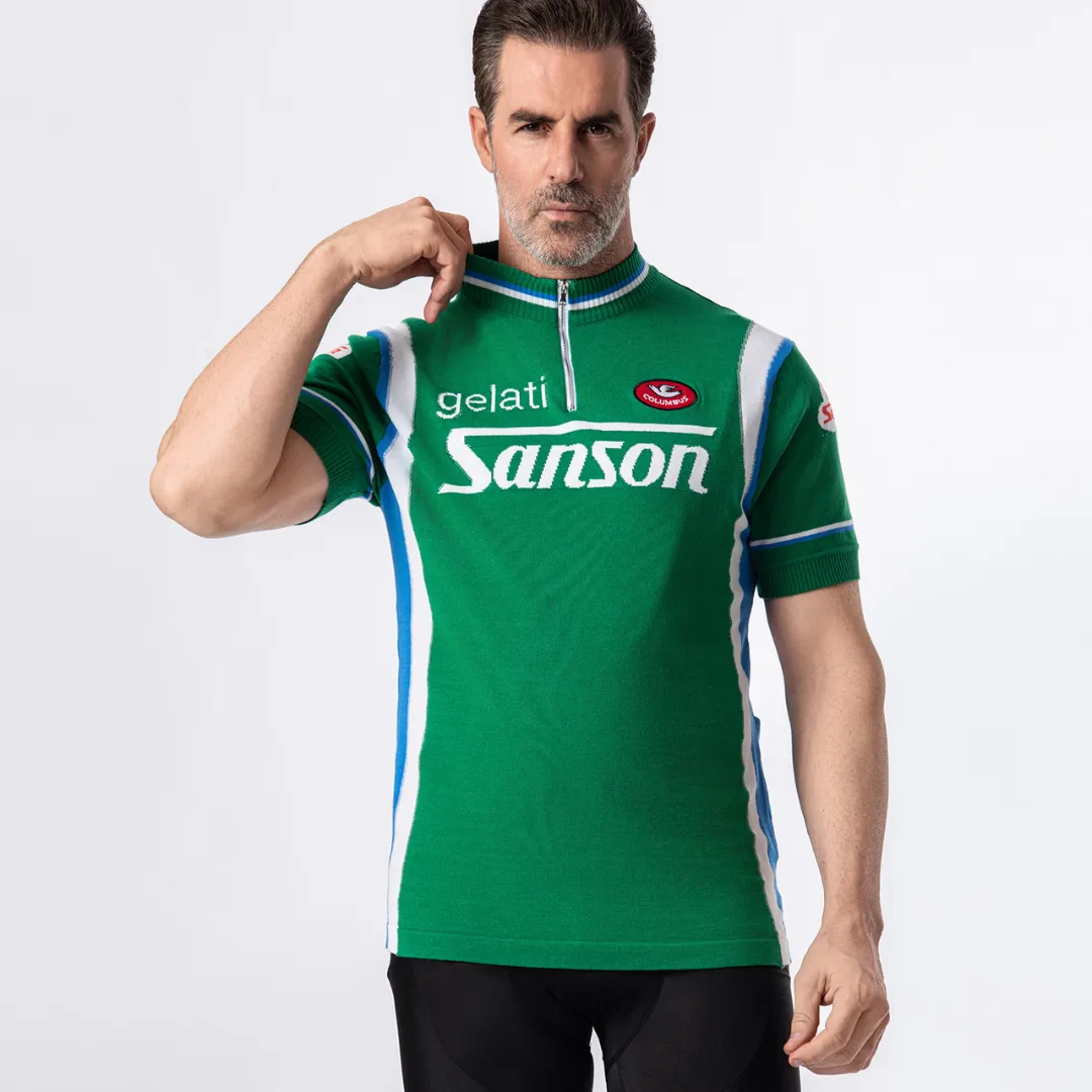 Wool Short Sleeve Cycling Jersey V18