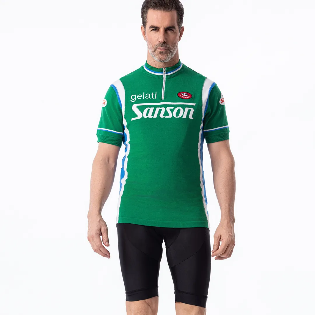 Wool Short Sleeve Cycling Jersey V18