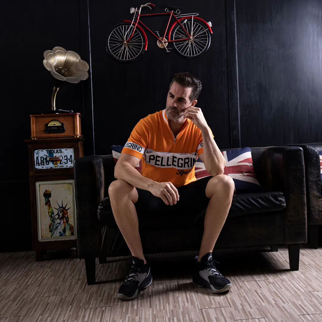 Wool Short Sleeve Cycling Jersey V9