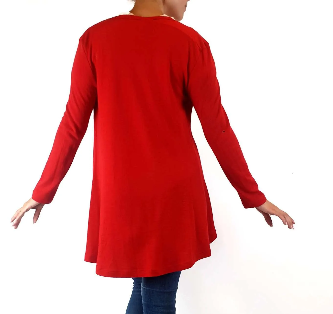 Woolerina 100% merino wool cardigan size 10