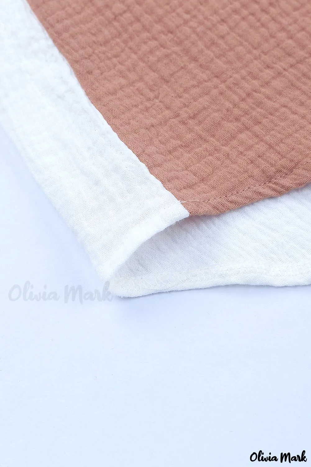 Xieyinshe - Brown textured long sleeve shirt with pocket