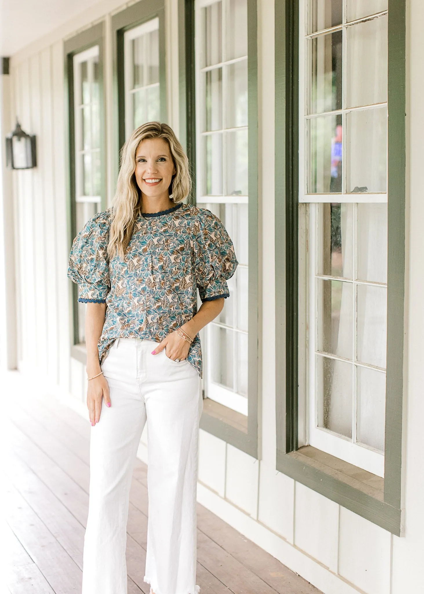 XZ Annie Floral Top