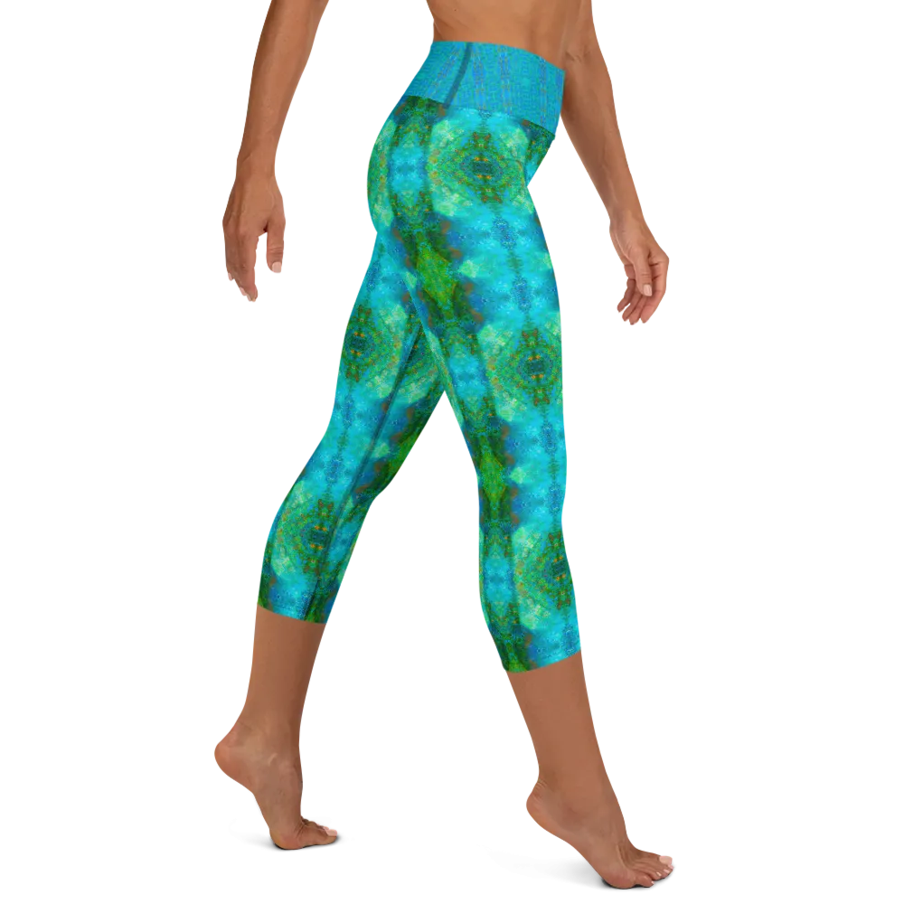 Yoga Capri Leggings (Her/Muliebris) RJSTH@Fabric#11 RJSTHS2021 RJS