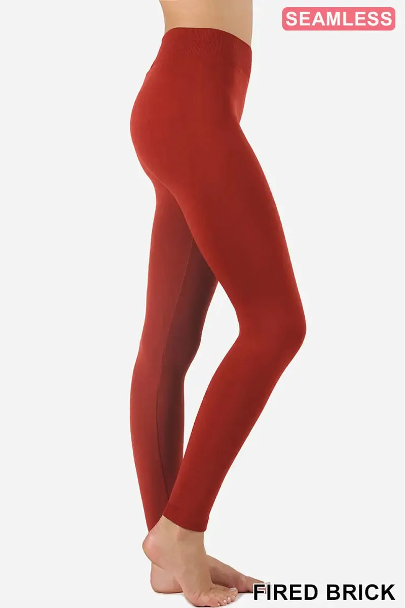 Zenana Premium SEAMLESS CLASSIC LEGGINGS  NP-5801AB